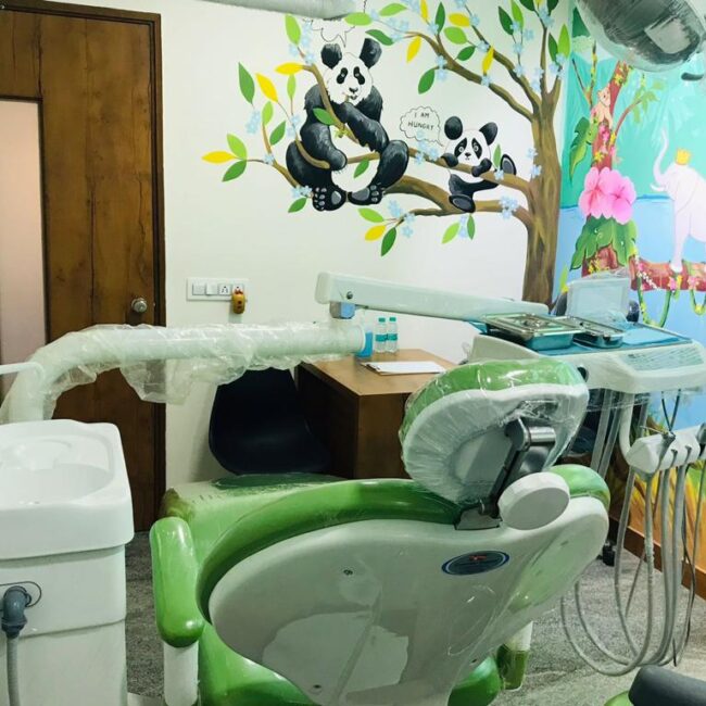 Dental Chair at Childhood Smiles, Pediatric Dental Clinic in Bangalore